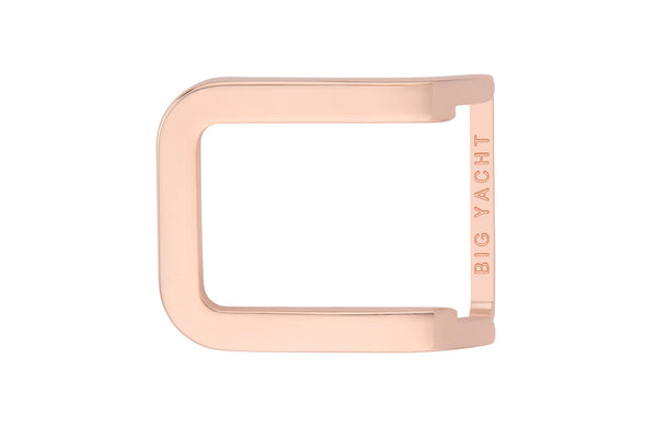 Rose Gold Buckle- Round